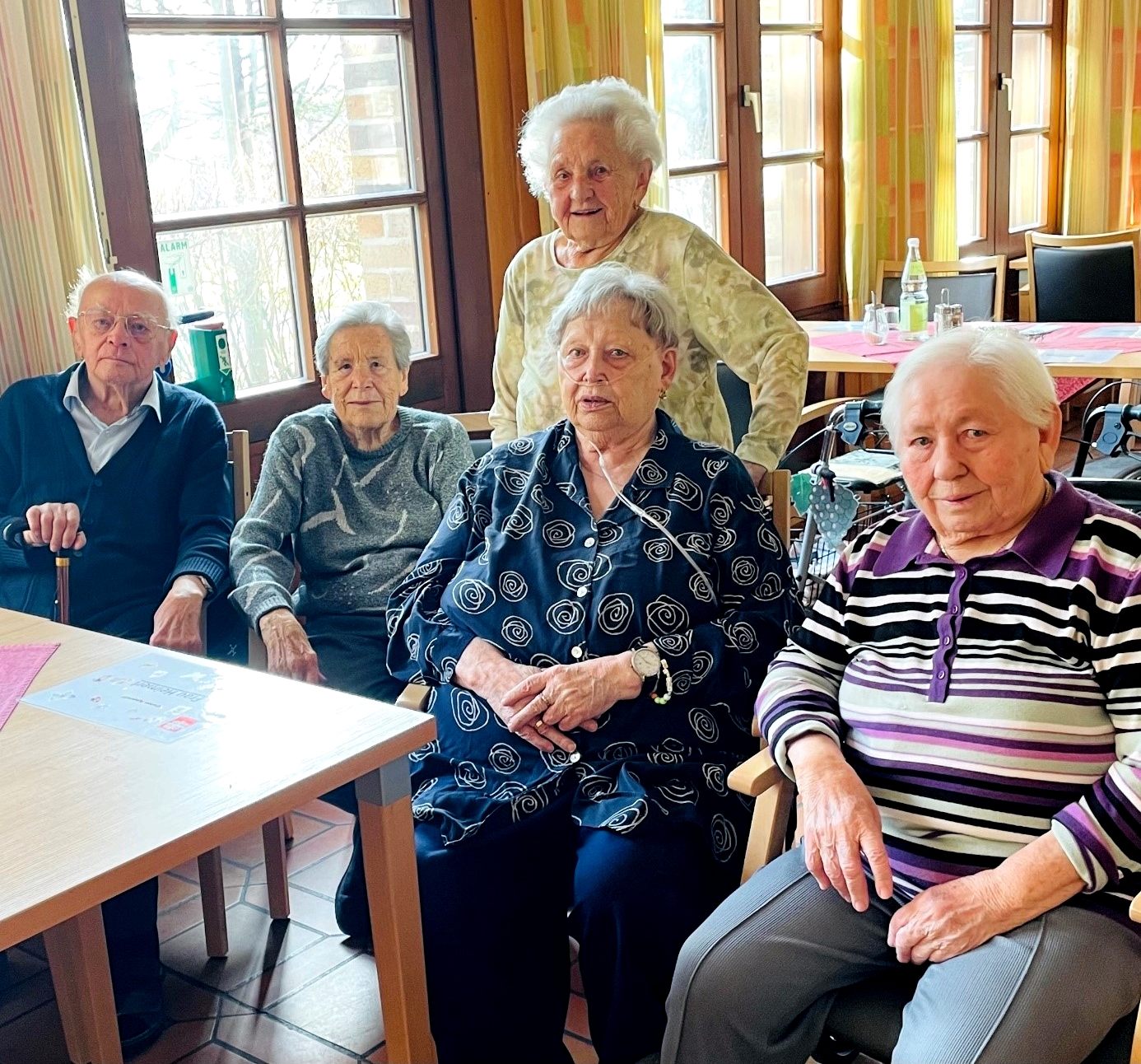 Neuer Heimbeirat im CAritas Altenheim Eustachius-Kugler-Haus gewählt