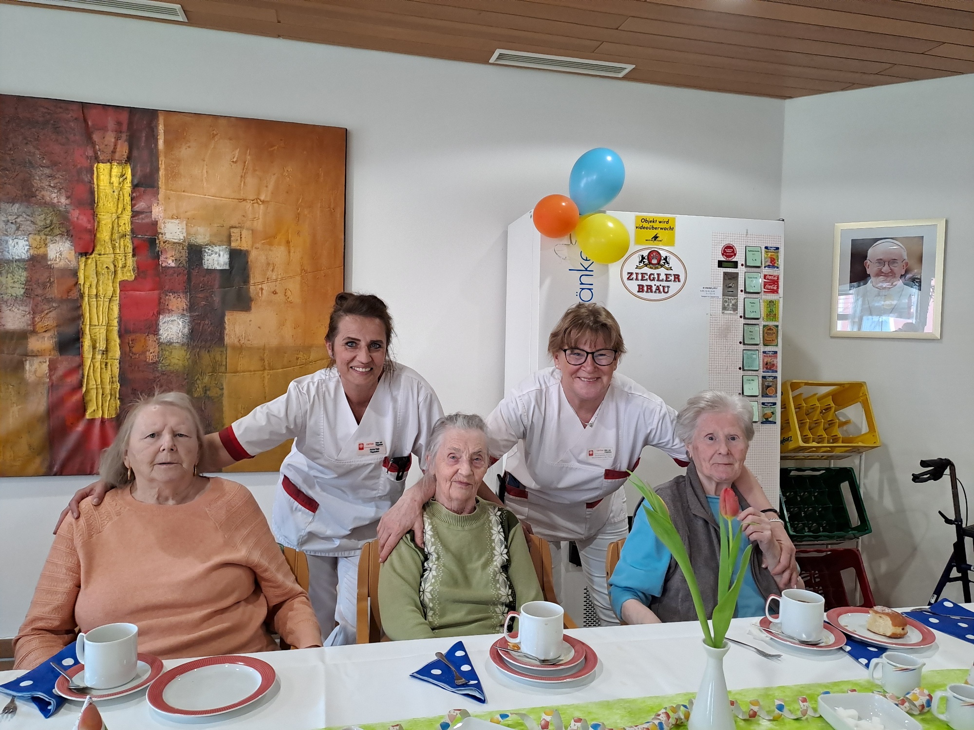 Buntes Faschingstreiben im Caritas Alten-und Pflegeheim in Mainburg