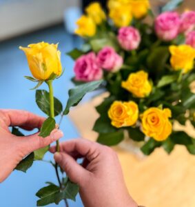 Valentinstag im Caritas Altenheim Elisabethinum in Regensburg