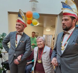 Faschingsgesellschaft Narhalla zu Gast im Caritas Altenheim St. Michael in Mainburg