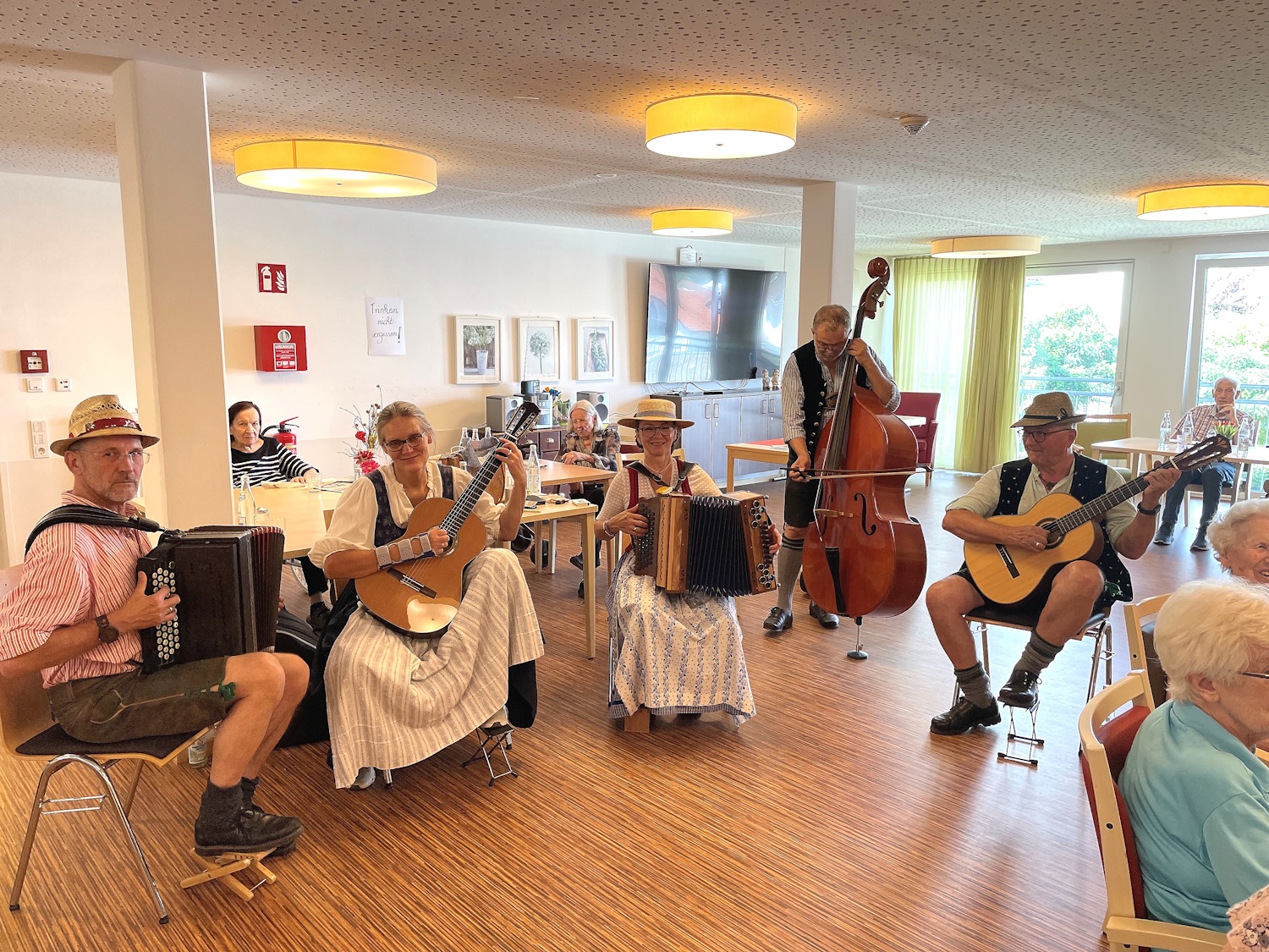 Musikantentreffen im Caritas Altenheim St. Emmeram in Geisenfeld