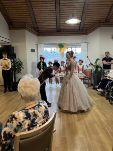 Personen beim Fasching