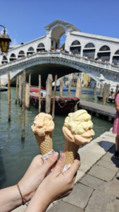 Eis in Venedig