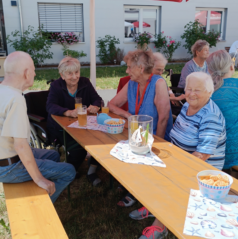 Sommerfest im Altenheim